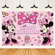 thumbnail image 4 of Decoración de fiesta de Minnie Mouse, vajilla desechable, plato de taza de Minnie, globo para niñas, baño de bebé, suministros de fiesta de cumpleaños, 4 of 4