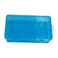 thumbnail image 2 of Caja de almacenamiento de hilo de bordar, estuche organizador de hilo de algodón, 42 carretes con tapa, Azul, 2 of 9