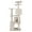 Beige, variant on Favory Cat Tower Multi-Level Durable Cat Scratching Post & Cozy Fun Cat Jumping Platform Space Saving Cat Condo Pet Play House for Indoor Cats,55",Pink
