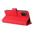 thumbnail image 5 of Case for Samsung Galaxy A02S Cover Zipper Pocket Wallet Case Magnetic Protective - Red, 5 of 5