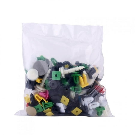 

200pcs Assorted Plastic Car Door Trim Clip Bumper Fastener Retainer Rivet Push Pin Kit