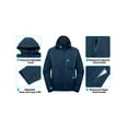 thumbnail image 2 of Little Donkey Andy Men's Waterproof Rain Jacket Outdoor Lightweight Hooded Raincoat for Hiking Golf Travel Fishing Navy M, 2 of 6