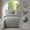 Gray, variant on 2/3 Piece Solid Color Coin Pattern Bedspread Set, Exquisite Quilted Stitching, Lightweight Breathable All Season Home Bedding, Multiple Colors Available(White,Twin)