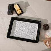 Thyme & Table Double-Sided Easy Clean Silicone Baking Mat with Measurements, 11.6 x 16.6