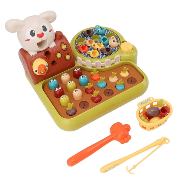 Educational Children Toy, Hammering Pounding Toy 4 In 1 ABS For Home