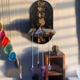 thumbnail image 3 of Crystal Stone Holder Storing Bohemian Style Convenient Wooden Necklaces Crystal Display Rack, 3 of 5