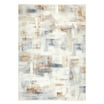 Mainstays Neutral Abstract Washable Indoor Area Rug, Abstract Neutral ...