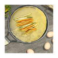 thumbnail image 3 of 28cm Stone Frying Pan Non-Stick Cast Iron Pancake Omelet Pot for Gas Stove Induction Cooker Kitchen Cookware, 3 of 9