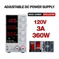 thumbnail image 1 of Stabilized Dc Power Supply Adjustable 4 Digit Laboratory Bench Power Source 30v 10a 30v 60v 5a Ac Diy, 1 of 7