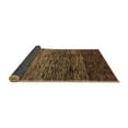 thumbnail image 2 of Ahgly Company Indoor Round Abstract Brown Modern Area Rugs, 8' Round, 2 of 4