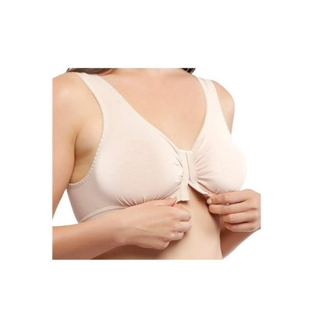 Play It Cool Wire-Free Front-Close T-Shirt Bra