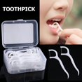 thumbnail image 3 of 50pcs Disposable Dental Flosser Interdental Toothpicks Oral Gum Teeth Cleaning, 3 of 8