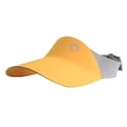 thumbnail image 3 of THDHVS Toddler Hat,Kids HatUPF Sun Visor Hat Adjustable Buckle Hollow Top Breathable UV Protection Outdoor Summer Cap for Kids Yellow Free Size, 3 of 5