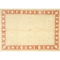thumbnail image 1 of Ahgly Company Machine Washable Indoor Rectangle Traditional Sun Yellow Area Rugs, 4' x 6', 1 of 7