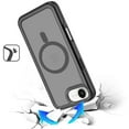 thumbnail image 3 of For iPhone 17E / 16E / SE4 Glossy Oil Premium Hybrid Case Cover - Black, 3 of 3