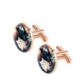 thumbnail image 2 of Cat Elegant Shirt Cufflinks Set for Men, Stainless Steel, Suitable for Formal Attire, 2 of 6