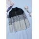 thumbnail image 1 of ABPHQTO Sudadera de mujer gris con triple colorblock y cremallera, 1 of 5