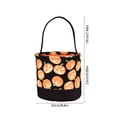 thumbnail image 3 of Sruoe Halloween Candy Storage Basket Children's Handheld Pumpkin Basket Halloween Decoration Props, 3 of 6