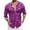 Hot Pink, variant on Mens Mardi Gras Sequin Fashion Digital 3D Printed Long Sleeve Lapel Button Down Shirt Top Clothes