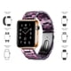 thumbnail image 4 of Compatible con Apple Watch Strap 38-40 mm / 42-44 mm Series 5/4/3/2/1, accesorio de correa de reloj de reemplazo de correa de resina delgada Xemadio 2033262-9, 4 of 9