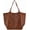Light Coffee, variant on Large Capacity Shoulder Wallet Purse for Work Travel Shopping Women’s Hobo Retro Tote Handbag