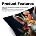 thumbnail image 2 of Floral Animal Bed Pillow Covers Set - 2 Decorative Throw Pillow Patterns - Available in 16x16, 18x18, and 20x20 Inches for Any Occasion - Decorative Pillows, Bed Pillow, 2 of 6