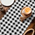 thumbnail image 3 of Yellow Truck Table Runner 72 Inches, Spring Bees Honey Daisy Black Lattices Bed Runner Dresser Scarves Tabletop for Indoor Outdoor Parties/Ceremony/Banquet, 13" x 72", 3 of 8