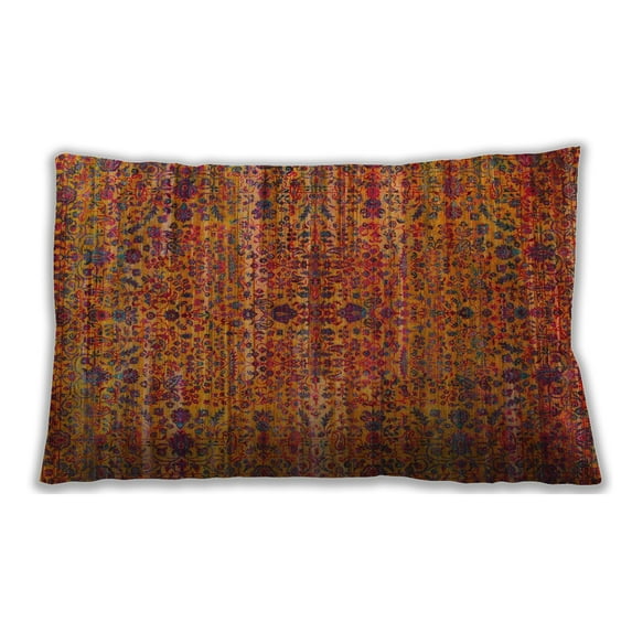 Ahgly Company Outdoor Rectangular Traditional Lumbar Throw Pillow, 13 inch by 19 inch