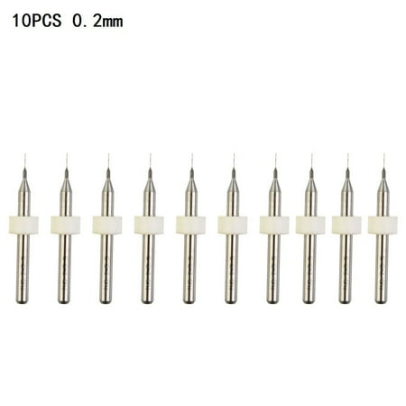

10pcs Circuit Board PCB Drill Bits Kit Carbide Tungsten Steel Drill Bit Set