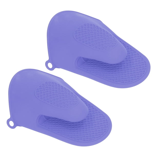 2 MANOPLAS DE HUNNO Resistentes Al Calor, Manoplas De Silicona Gruesas Para Cocina, Guantes De Cocina Duraderos Y Antidesgrafías, Protegén Las Manos De Objetos Calientes