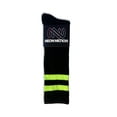 thumbnail image 4 of Unisex Child Kid Size Colored Knee High Sport Team Socks With Various Colored Stripes, 4 of 4
