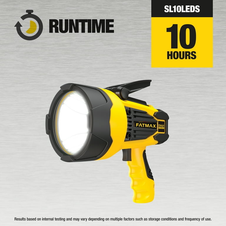 Stanley SL10LEDS - 920-Lumen Rechargeable Li-Ion LED Work Spotlight Stanley SL10LEDS - 920-Lumen Rechargeable Li-Ion LED Work Spotlight