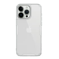 ELEHOLD Heavy Duty Clear Case for iPhone 15 Pro Max Transparent Crystal Clear Hard PC Back TPU Bumper Slim Thin Lightweight Shockproof Scratch Resistant Case for iPhone 15 Pro Max,White