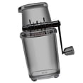 thumbnail image 2 of Kitchen Ice Crusher Small DIY Hand-Crank Ice Shaver Breaker Home Portable Snow Cone Machine  Gray, 2 of 9