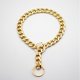 thumbnail image 4 of Collar de perro con cadena de oro Collar de perro lindo Collar de oro para mascotas Joyas de metal ligero para perros Bulldog, 4 of 5