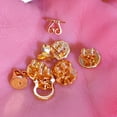 thumbnail image 4 of 4 Pairs Earring Backs for Heavy Earrings, 14K Gold Plated Earring Lifters for Droopy Ears, Hypoallergenic Adjustable Earring Backs, 4 of 9