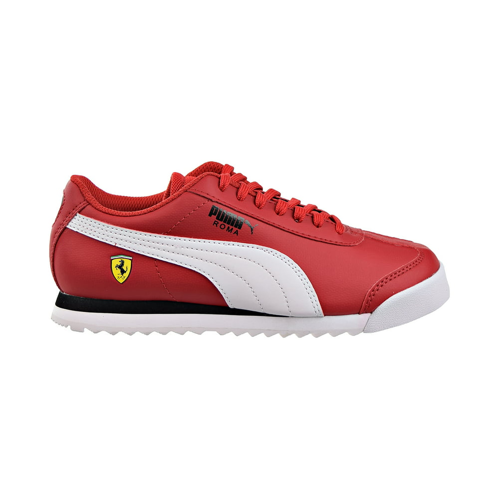 PUMA - Puma Scuderia Ferrari Roma Jr Big Kids' Shoes Rosso Corsa/White ...