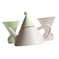 thumbnail image 4 of Dollhouse Teacup Set 1/12 Tea Set Dollhouse Furniture Model Realistic Alloy Role Green Small, 4 of 9