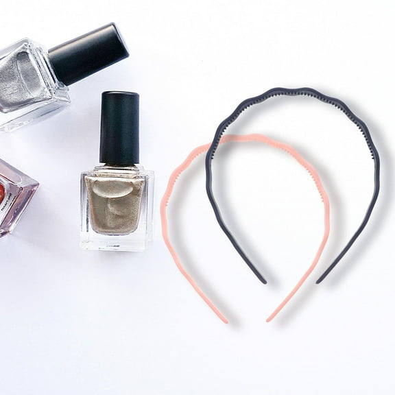 PBPBOX Wavy Headband for Women Made of Plastic in Assorted Colors Great for Daily Life and Various Occasions 12 Pieces