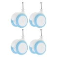 thumbnail image 1 of Miangastore Universal Compatibility Sky-Blue Wheels 4Pcs 3.5X2.4X1.7In, 1 of 9