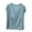 Light Blue, variant on Wenini Summer Tops for Women V Neck Short Sleeve Casual Loose T Shirts Solid Basic Comfy Tunic Blouses, Gray XL