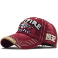 thumbnail image 1 of réplica de gorra de béisbol antigua para hombre retro, 1 of 5