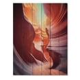 thumbnail image 3 of Designart "Lower Canyon Enchantment V" Canyon & Desert Print on Natural Pine Wood, 3 of 5