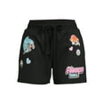 thumbnail image 5 of Powerpuff Girls Juniors’ Graphic Fleece Shorts, 4” Inseam, Sizes XS-3XL, 5 of 5