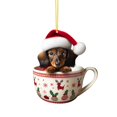 thumbnail image 1 of Binwennn Rocking Ornament 2D Christmas Pendant Decoration Christmas Tree Double Printed Acrylic Flat Pendant Decoration Interesting Decoration For Christmas E, 1 of 5
