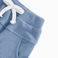 thumbnail image 4 of TOWED22 Toddler Baby Boy Clothes Cute Fall Winter Outfit 6 12 18 24M 3T 4T 5T 6T Letter Long Sleeve Sweatshirts and Jogger Pants Set Size:2-3 Y,Color:Blue, 4 of 4