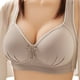 thumbnail image 1 of Sujetador sin aros para tallas grandes de mujer: ropa interior fina y transpirable con push-up, cierre lateral y sujeción cómoda, 1 of 5