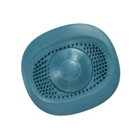 

Tmosphere Bathroom Washbasin Drain Hair Catcher Irregular Pattern Bath Stopper Plug Blue