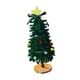 thumbnail image 4 of Kit de árbol de Navidad tejido a mano para hacer tú mismo, regalo ideal para escaparates y escritorios. Verde oscuro, 4 of 9