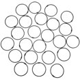 thumbnail image 4 of MasteelfCA 24pcs Shower Curtain Hooks Rings Circular Curtain Rings Metal Shower Curtain Hooks, 4 of 8